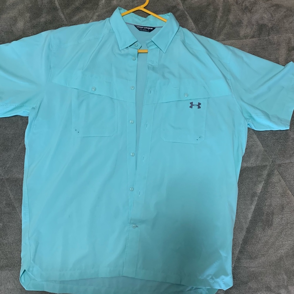 Under Armour short sleeve button down
